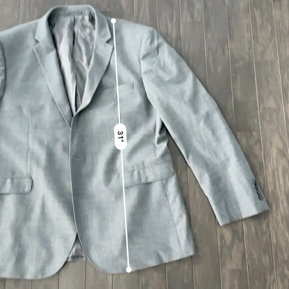 Grey John Lewis Men's Suit 48R Jacket 40R Pants - Picture 6 of 16